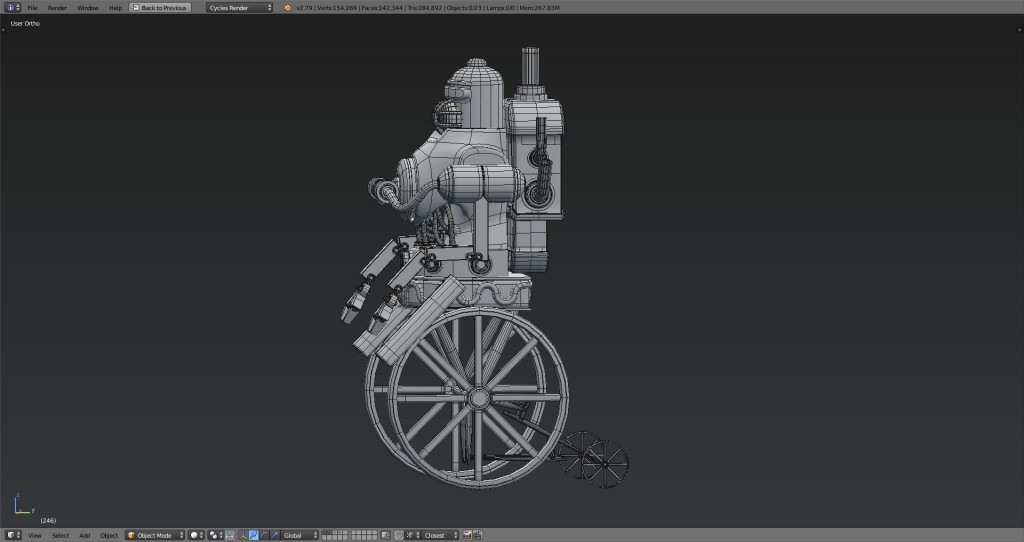 Steampunk Robot preview image 5
